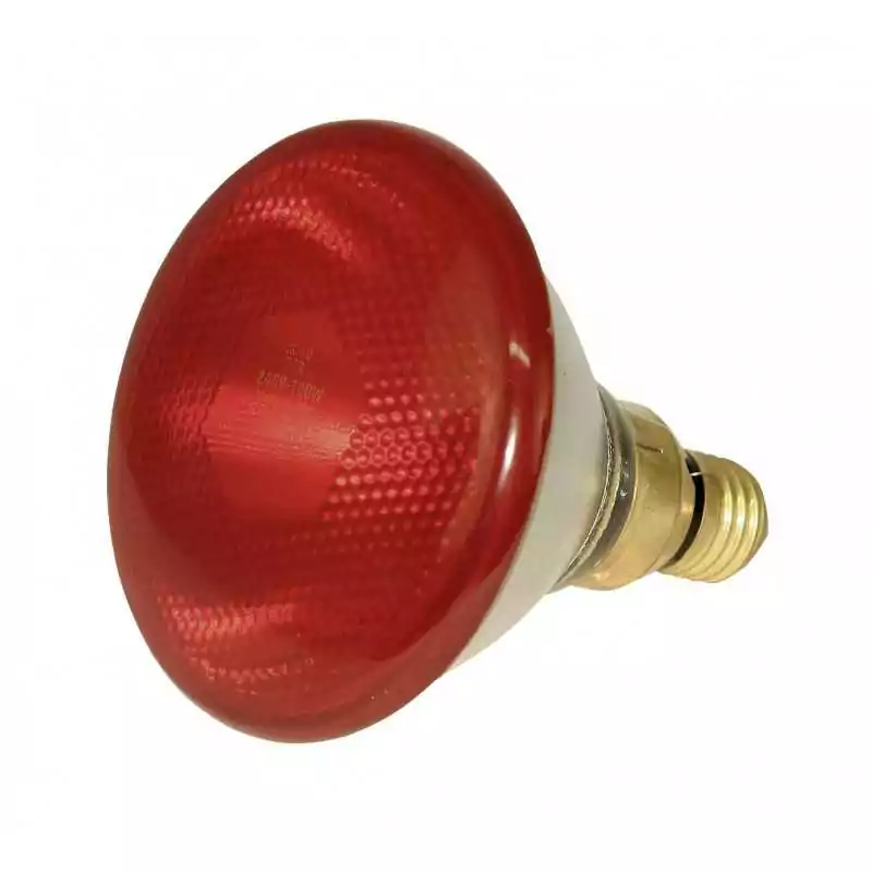 Infračervená ohrievacia žiarovka EUROFARM 100W červená