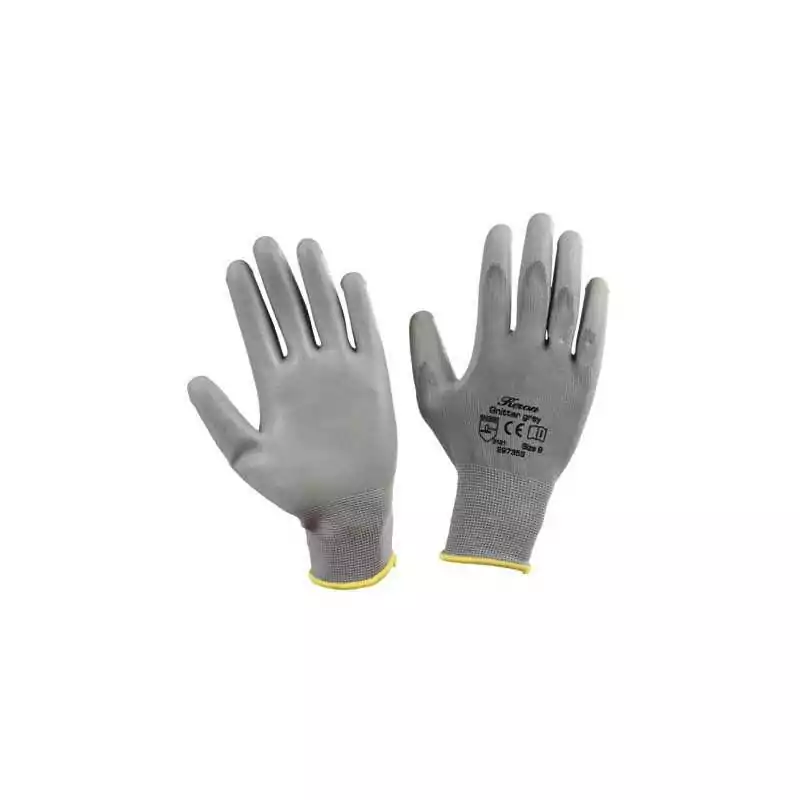 Gnitter pracovné rukavice šedé