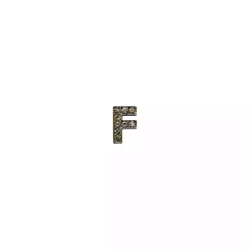 Ozdobné písmeno F na čelenku HKM