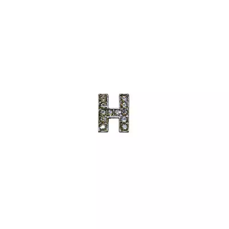Ozdobné písmeno H na čelenku HKM