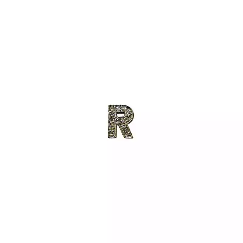 Ozdobné písmeno R na čelenku HKM