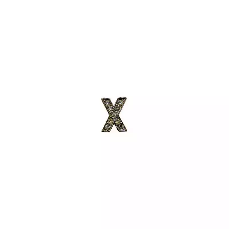 Ozdobné písmeno X na čelenku HKM