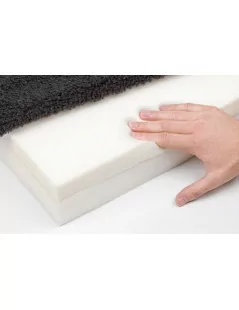 Matrac Memory-Foam 100x60x8 cm, béžový/antracit 