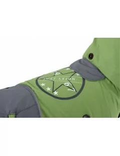 Kabát Vancouver XS 30cm zelený/sivý 