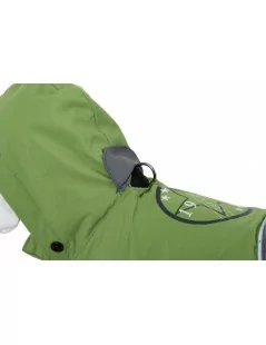 Kabát Vancouver XS 30cm zelený/sivý 