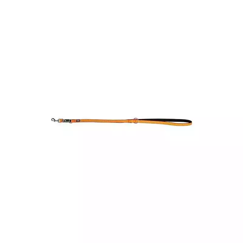 Obojok reflexný 10mm 20-35cm čierny/oranžový 