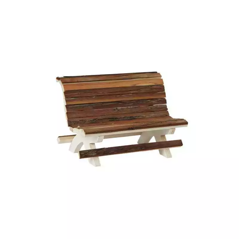 Drevená lavička 18x11x12cm