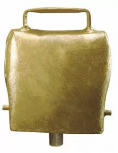 Zvonček pre kozy bronz 10cm 
