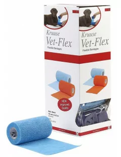 VET-FLEX Samolepiaci obväz modrý 10cm x 4,5m 