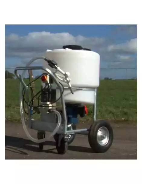 Vozík na mlieko s mixérom a pumpou 170l 