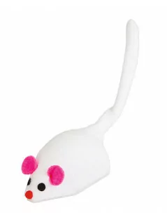 Hračka myš na kolieskach 7 x 3,5 cm 