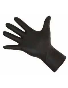 Nitril Long Black rukavice 30cm/0.14mm