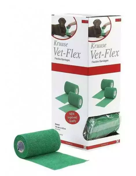 VET-FLEX Bandáž zelená 7,5cm x 4,5m