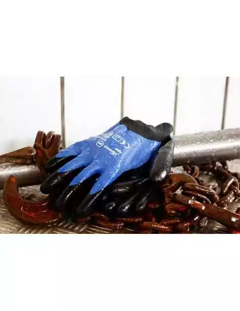 Jemná pletená rukavica Aqua