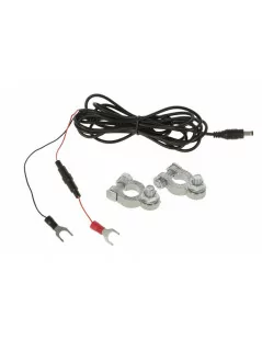Pripojovací kábel 3m k batérií pre elektrické oplotenie/ pre autobatériu