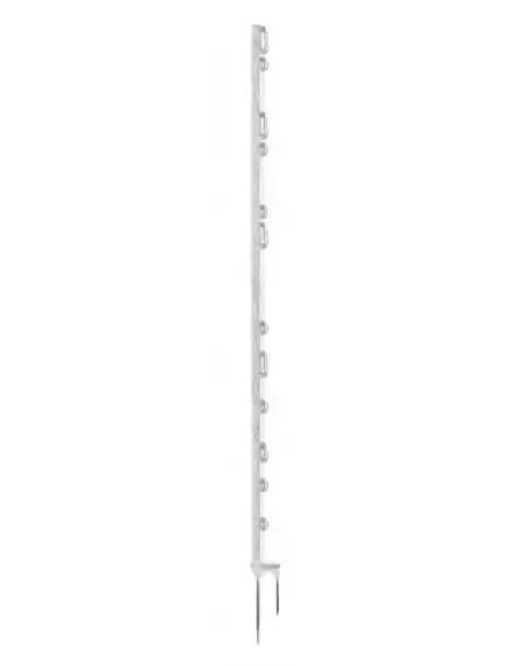Kôl umelá hmota 157cm biely Titan Pro 2 špicami