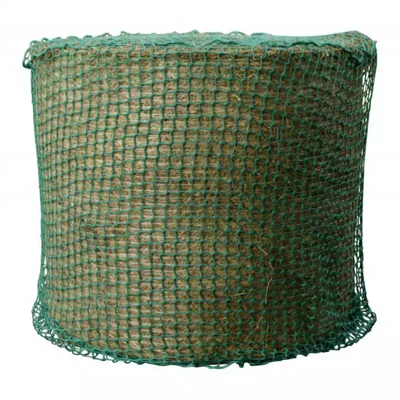Sieťka na balíkové seno 150 x 150 cm, okrúhla, zelená