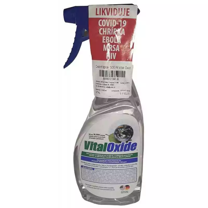 Dezinfekčný spray 500ml VitalOxide