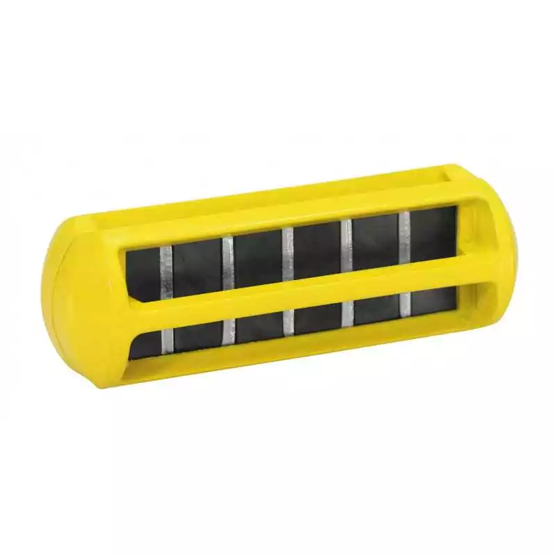 Magnet žltý 35x35x100mm -nový klietkový
