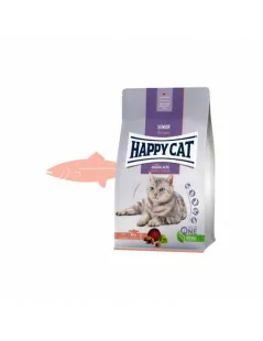 Happy Cat Senior 4kg Atlantický losos,10+rokov