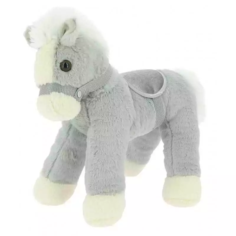 Hračka pony sivý plyšový 30 cm