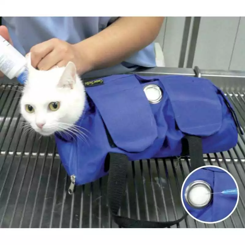 Fixačná taška veterinárna, do 2 kg malá/stredná/veľká/XL