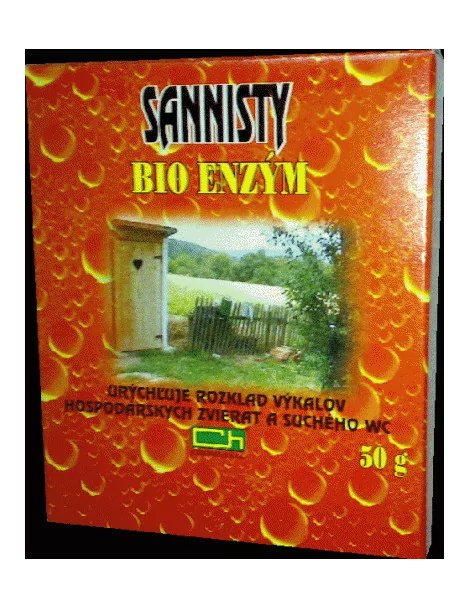 Bio enzým Sannisty 50 g na rozklad exkrementov