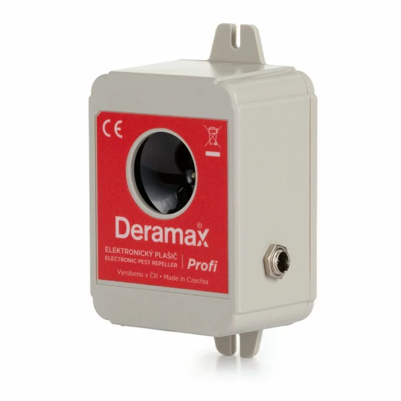 Deramax Profi, ultrazvukový odpudzovač kún a hlodavcov
