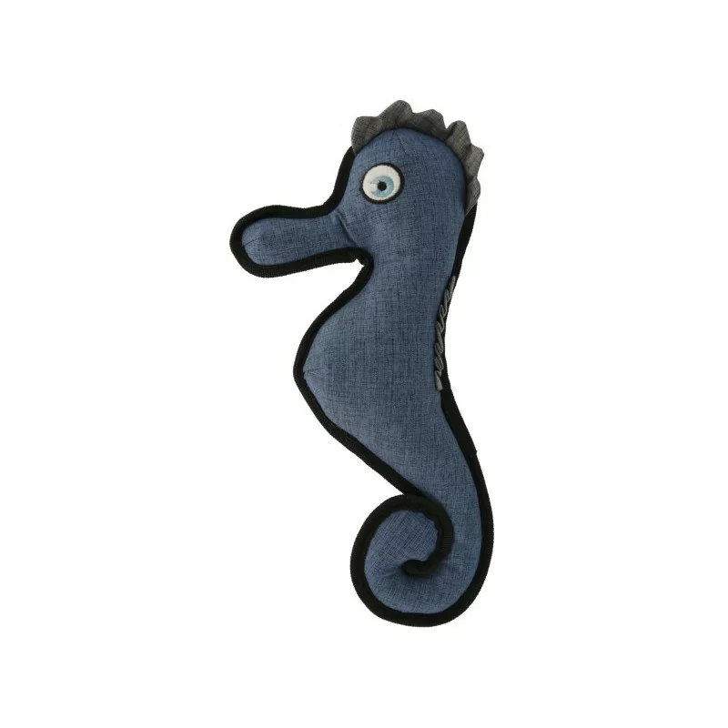 Hračka morský koník Marie, 31 x 15 cm, modrý