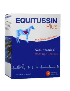 Equitussin Plus 14x10g na lepšie dýchanie pre kone