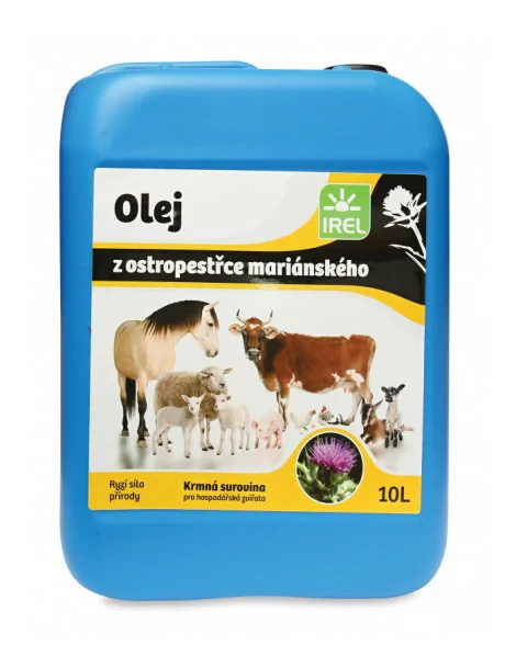 IREL Ostropestrec olej kŕmny 10L pre kone