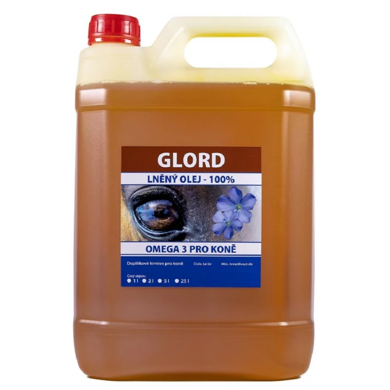 Ľanový olej 5l GLORD