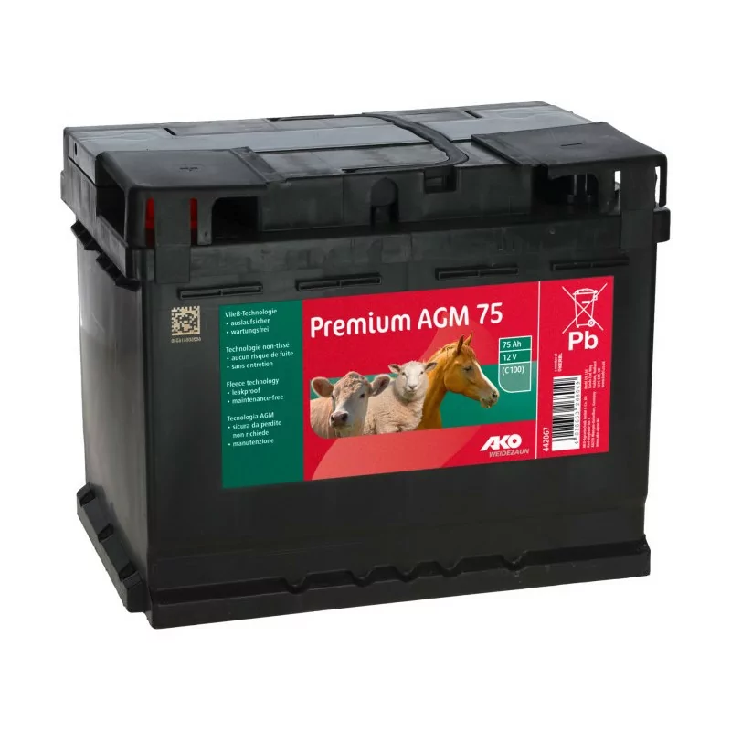 Batéria AGM fleece 12V/75Ah Premium