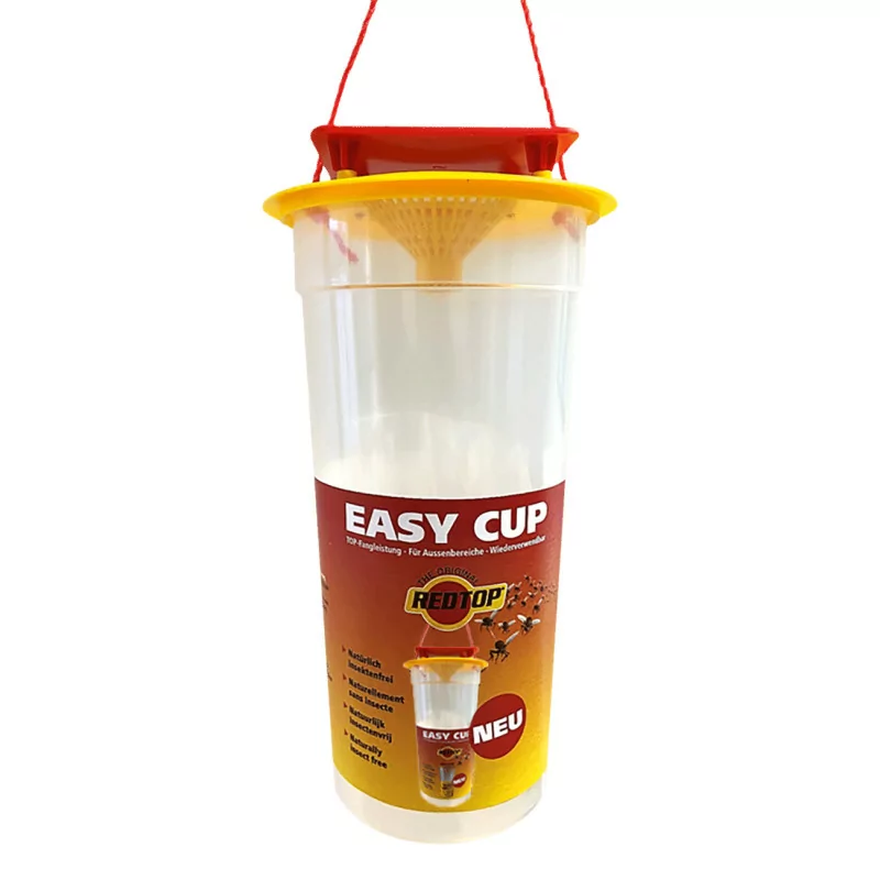 Pasca na muchy REDTOP Easy Cup 750 ml (20g náplň)