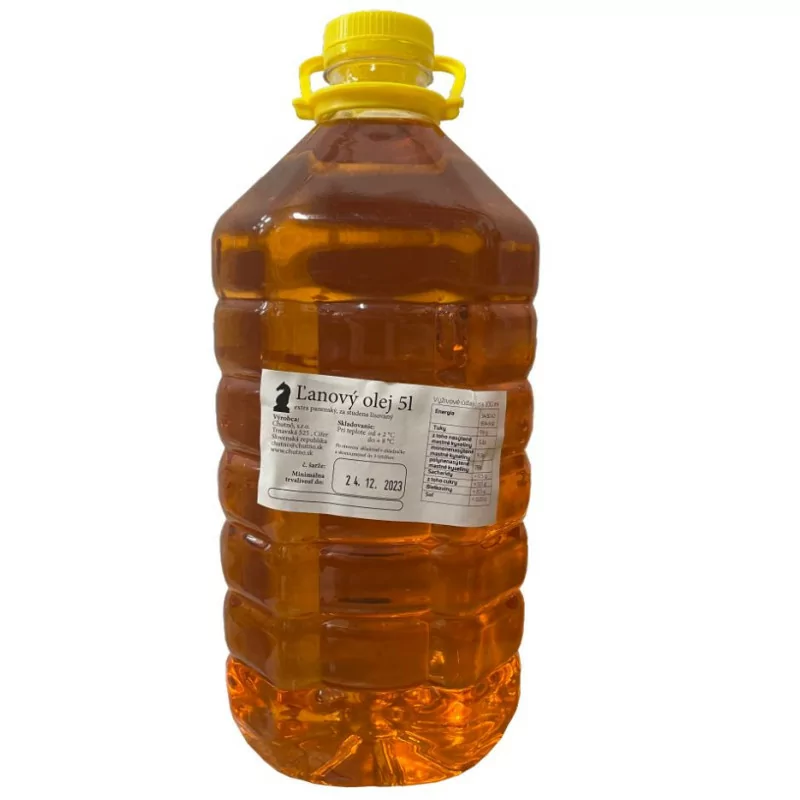Ľanový olej 5L Agrin
