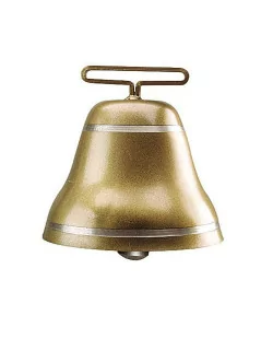 Zvonec oceľový, farba bronz Ø 165 mm