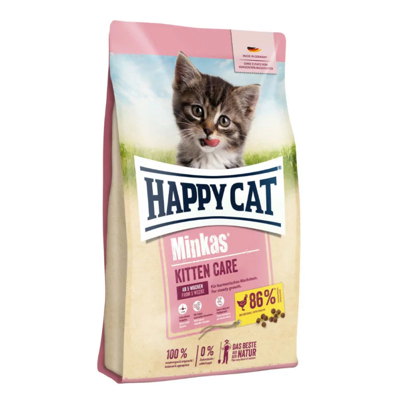 Happy Cat Minkas Kitten Care 10kg od 5.týždňa