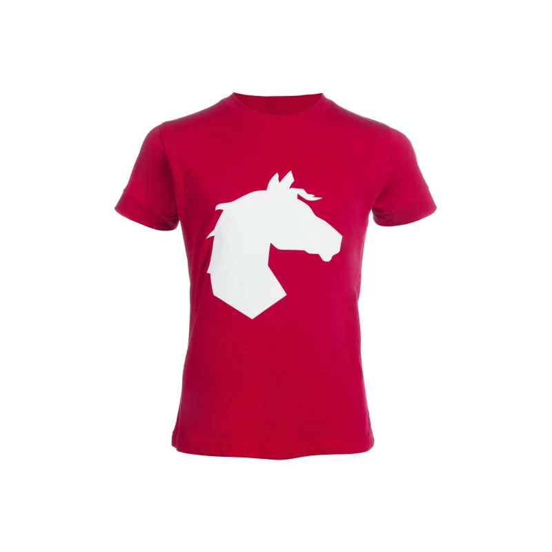Tričko detské červené Bibi&Tina Horse